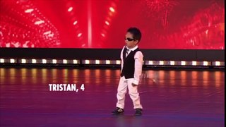 4 Year Old Kid Tristan Dances Gangnam Style on Belgium's Show Talent
 | Show Talent
 Global