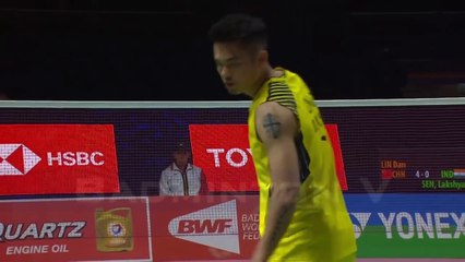 The Legend 'SUPER DAN" LIN Dan vs Lakshya SEN - 2018 Thomas Cup