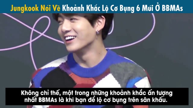 Jungkook khẳng định sẽ ra Mixtape mới và ngượng đỏ mặt khi nói về khoảnh khắc lộ 6 múi ở BBMAs