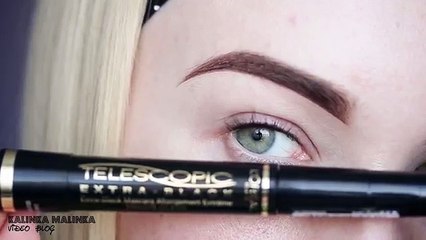 Как красить ресницы (эффект накладных ресниц с помощью туши). Mascara trick