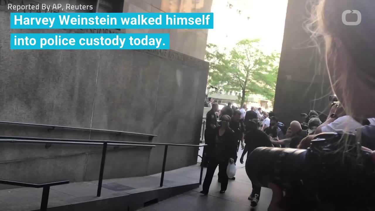 Harvey Weinstein’s Perp Walk