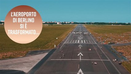 Skateboard su pista (d'aeroporto)? A Berlino è possibile!
