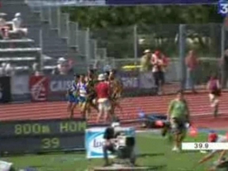 Chpt de France d'athlé 2007, 800m