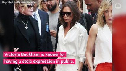 Victoria Beckham Responds To Haters Telling Her To Smile More