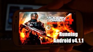 Samsung Galaxy S İ - Modern Combat 4 Zero Hour / Gameplay HD