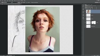 Pencil Mask Photo Effects | Photoshop Manipulation Tutorial