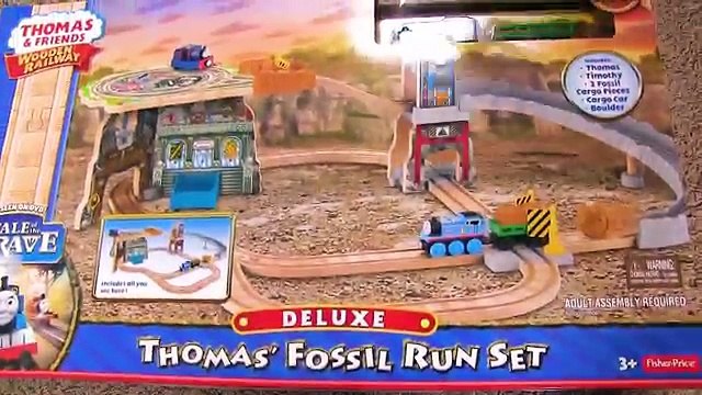 Thomas Train FOSSIL RUN! Thomas and Friends Pretend Play with KidKraft and Brio | Toy Trains 4 Kids