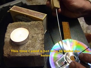 Helpfile - Lets make a CD fan blade