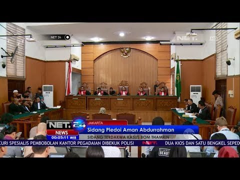 Sidang Terdakwa Kasus Bom Thamrin -NET24