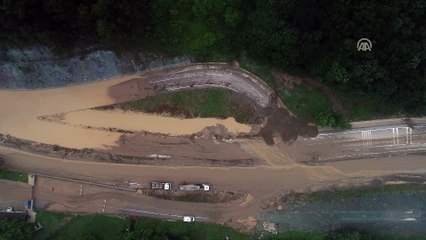 Sağanak ve sel - Drone görüntüleri - BURSA