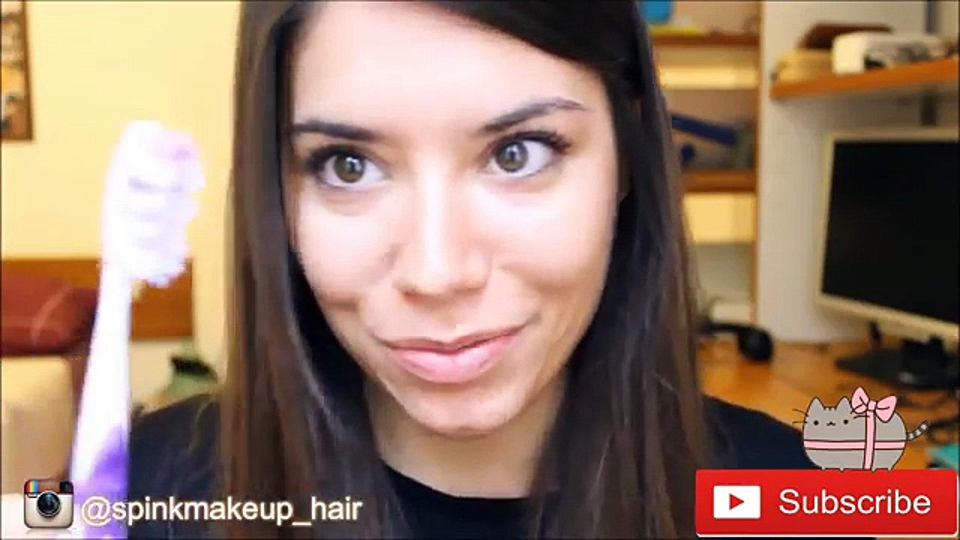 Eliminare i PUNTI NERI con uno spazzolino??? Proviamoci! :) | Adriana Spink  - video Dailymotion
