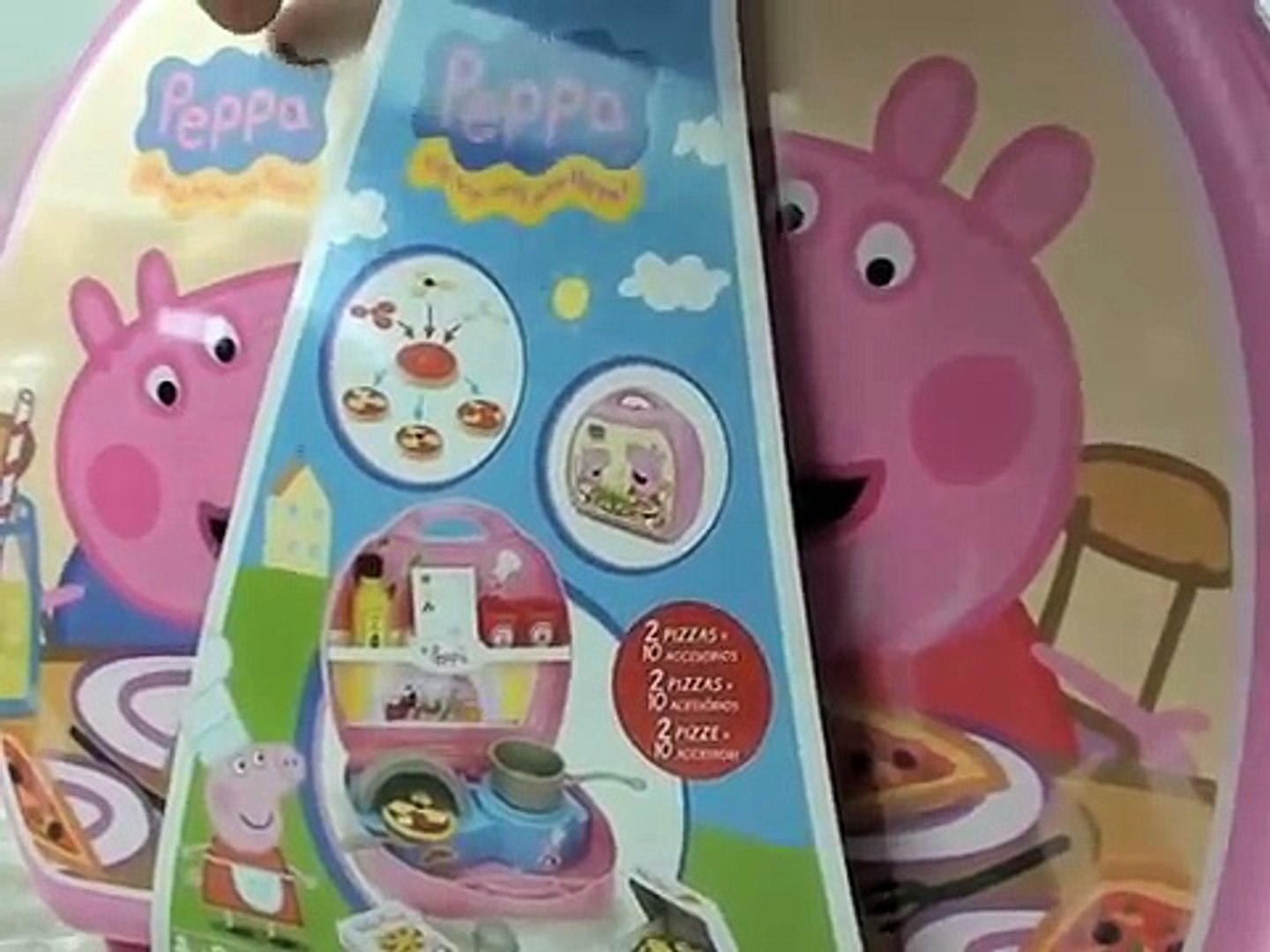 Peppa Pig Pizza Shop Toy Mini Pizzeria Nickelodeon Chef Peppa