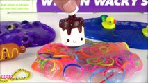 DIY Nickelodeon Wacky SLIME Kit! Make Duck SLIME! Rainbow Rubber Band SLIME! FUN