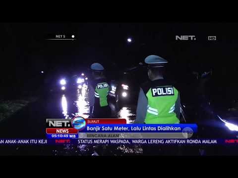 Banjir Setinggi 1 Meter Merendam Jalan Lintas Sumatera -NET5