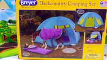 Breyer Horses Traditional Doll & Horse Horseback Camping Playset with Pop Up Tent