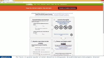 Cómo crear y usar las Licencias Creative Commons en tus trabajos