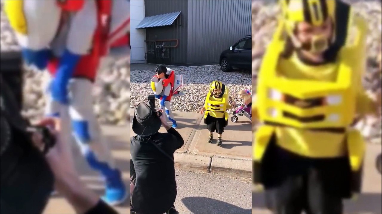 Les costumes Transformers de ces enfants sont absolument parfaits