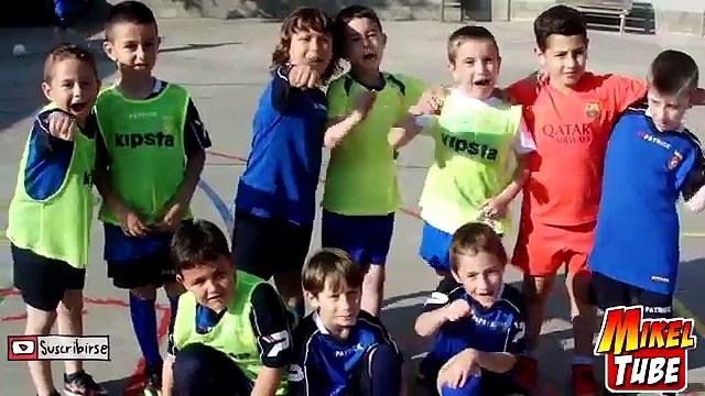 Reto Penalti a Ciegas con mi equipo de fútbol A.C. Coloso en Sant Adria de Besos .