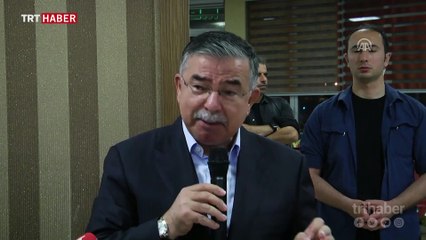 Milli Eğitim Bakanı Yılmaz kürsüde duygusal anlar yaşadı