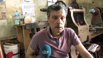 Alemi cihana satıyor...Dünyanın alemi 70’lik ustanın elinden çıkıyor