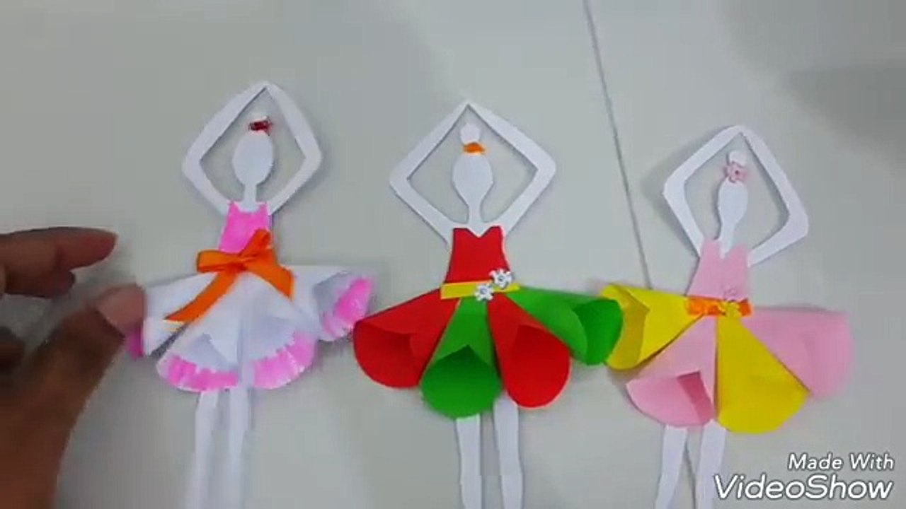 How to make a paper doll