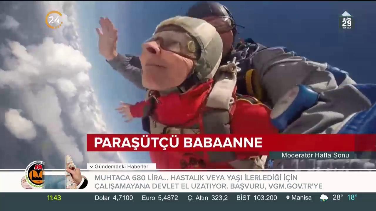 Paraşütçü babaanne