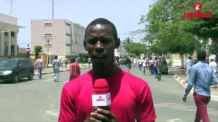 Les étudiants réclament la demission de Mary Teuw Niane et expriment leurs colères