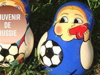 La Matriochka qui fait sensation avant la Coupe du Monde