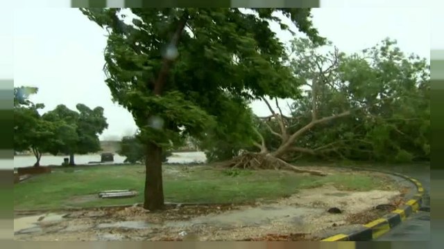 Тропический шторм обрушился на Оман