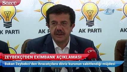 Zeybekçi'den Eximbank açıklaması