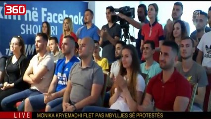 Fjala e Monika Kryemadhit pas protestes (360video)