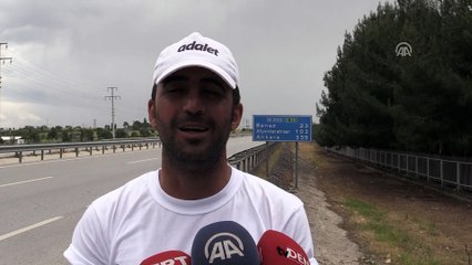 İşten çıkartılan işçilerin CHP Genel Merkezi'ne adalet yürüyüşü sürüyor - UŞAK