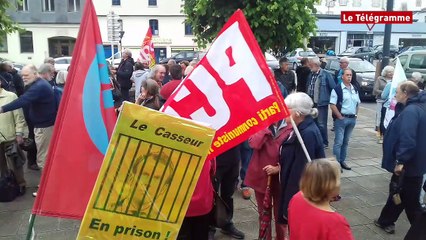 Quimperlé. 200 manifestants à la « Marée populaire »