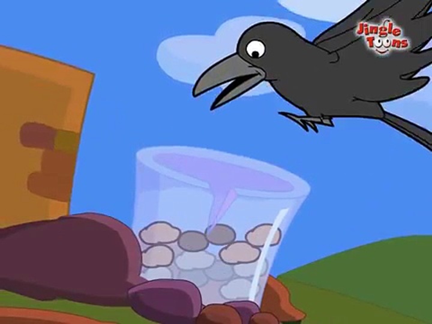 Pyasa Kauwa story of thirsty Crow (in Hindi) in animation format by Jingle  Toons (प्यासा कौवा) - video Dailymotion