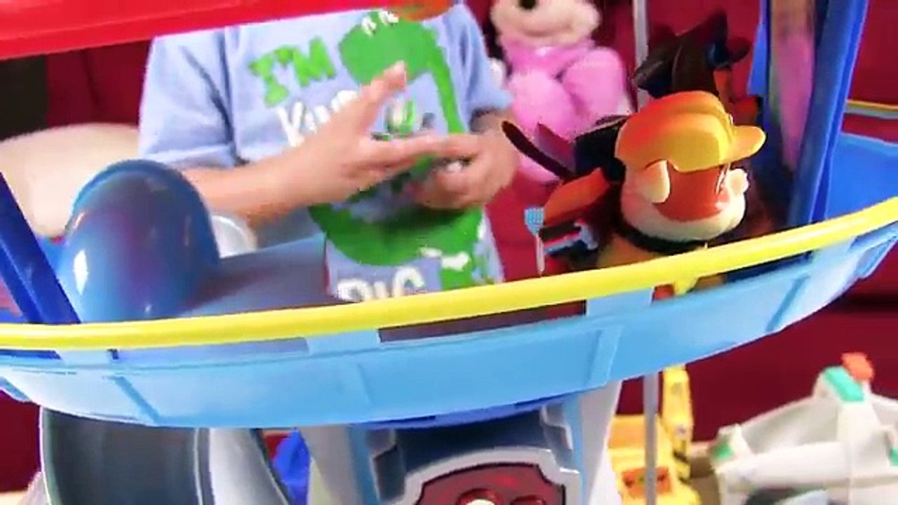 Toys for Kids | Paw Patrol Lookout Playset with Rubble, Rocky, Chase, and More | Videos for Kids