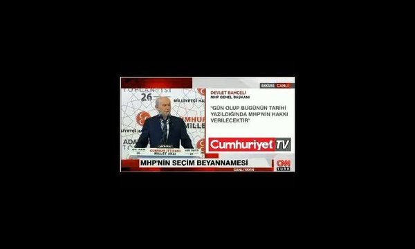 Devlet Bahçeli'den basına gözdağı: Not alıyoruz, 24 Haziran'dan sonra gereğini yapacağız