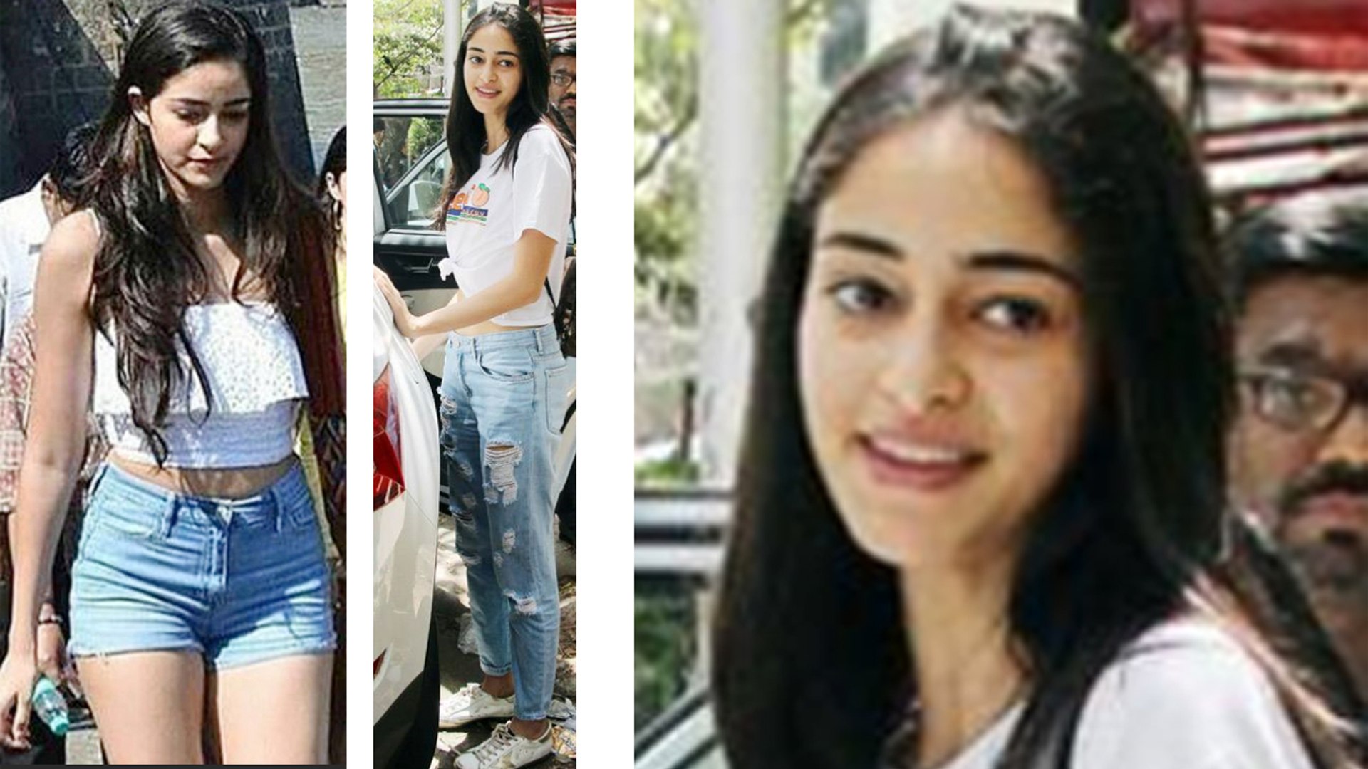 ⁣Ananya Pandey's LOVE for Denim is CRAZY, photos goes VIRAL। FilmiBeat