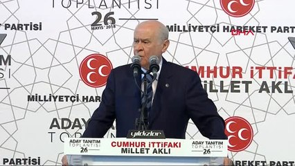 MHP Genel Başkanı Bahçeli Seçim Beyannamesini Açıkladı -3