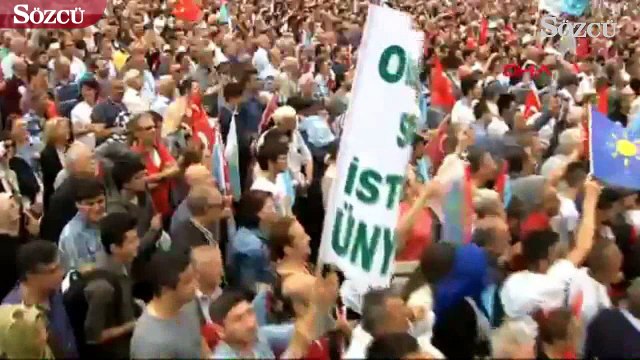 Meral Akşener'den Erdoğan taklidi