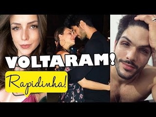 ‍♀️VOLTARAM! EX-BBB LUCAS E ANA LUCIA REATAM NOIVADO