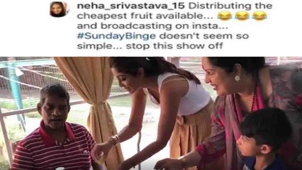 Shilpa Shetty gives BEFITTING reply to TROLLERS who make fun of distributing Bananas | FilmiBeat