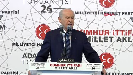 MHP Genel Başkanı Bahçeli Seçim Beyannamesini Açıkladı -7