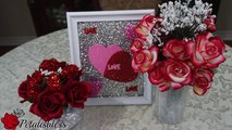 DIY DOLLAR TREE VALENTINES DECOR 2017 | PETALISBLESS