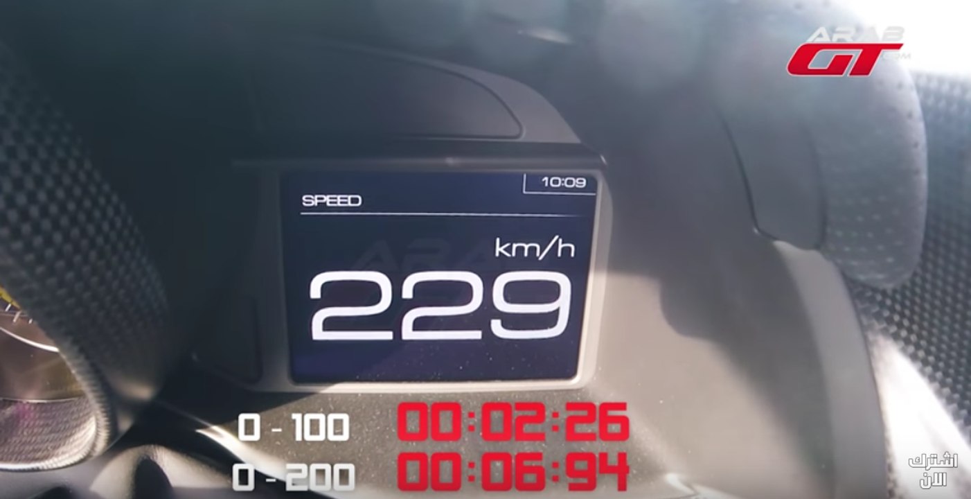 تسارع  و صوت  فيراري 488 بيستا Ferrari 488 Pista Acceleration