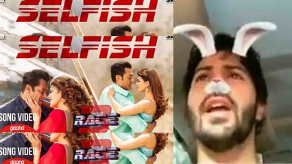 Race 3: Varun Dhawan promotes Salman Khan's song Selfish in his UNIQUE Style ! | FilmiBeat