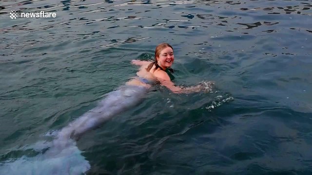 Mermaid opens outdoor lido in Penzance, Cornwall