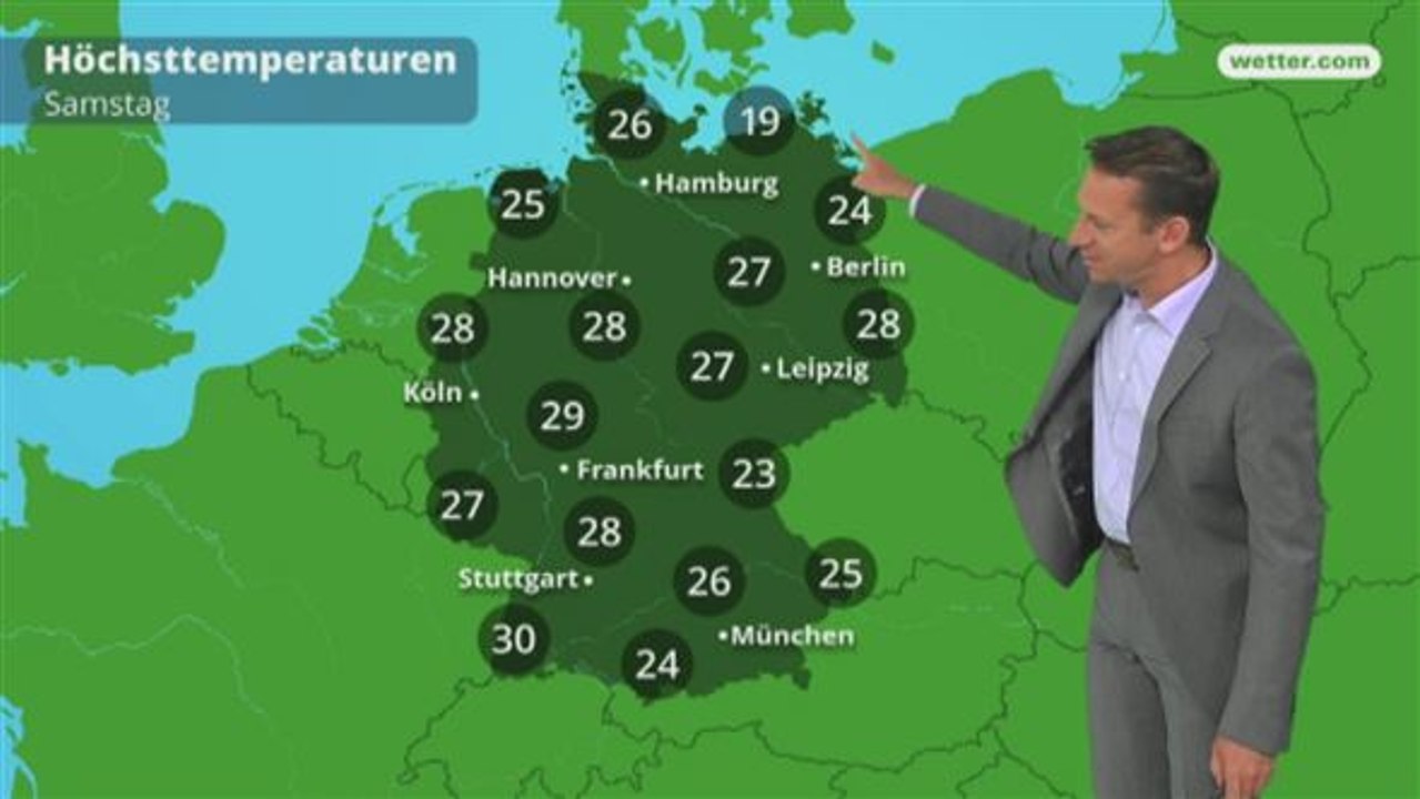 Das Wetter in Deutschland am 26. Mai 2018