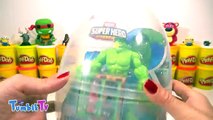 Yenilmezler Hulk Dev Sürpriz Yumurta (Oyun Hamuru) Avengers Hulk Oyuncakları, İron Man