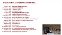 LOZAN SAKLANAN GERÇEKLER Prof.Dr  Mehmet Hakan Sağlam