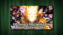 10 Things You Probably Missed In Naruto Shippuden